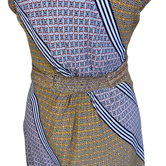 Anthropologie Maeve Carla Faux-wrap Midi Dress Fit & Flare Boho Print Feminine - Picture 10 of 16